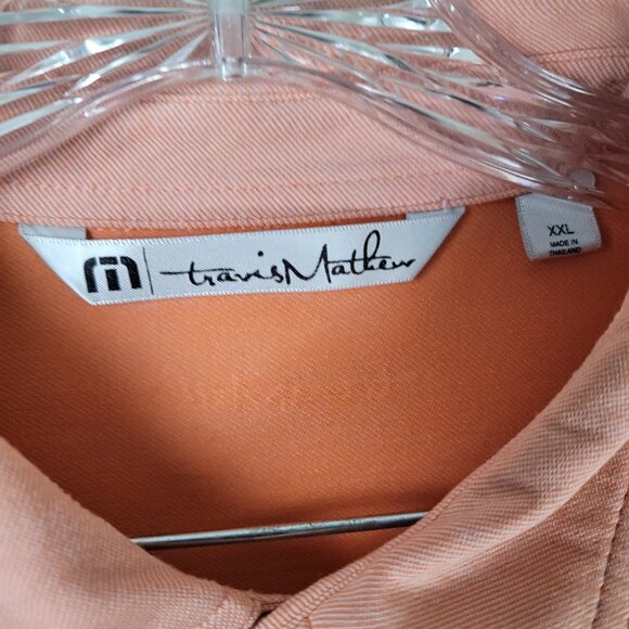 Travis Matthew Short Sleeve Golf Polo Shirt Size 2XL - Picture 6 of 10